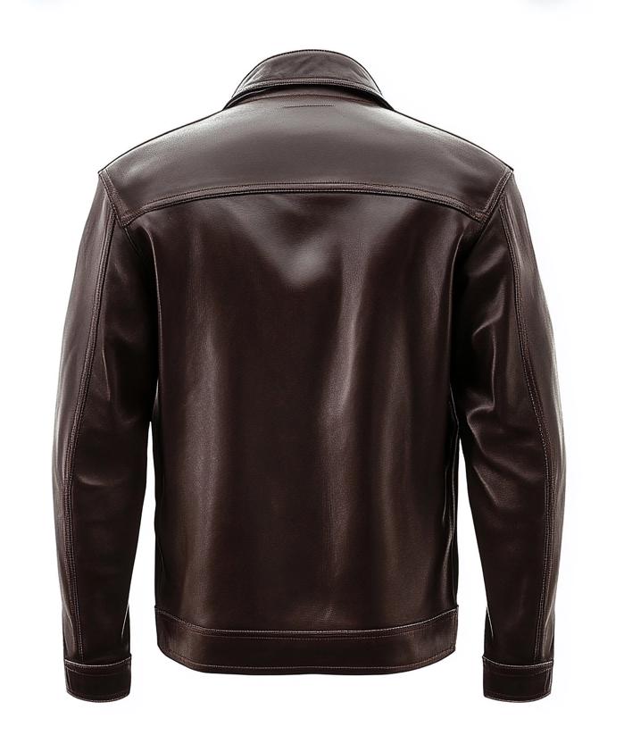 Men's Black Real Leather Jacket Slim Fit Biker Motorcycle Streetwear Classic by Leather Chloride